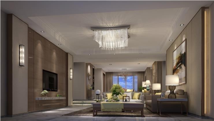 330平米的房子裝修只花了26萬，現(xiàn)代風(fēng)格讓人眼前一亮！-楓林九溪?jiǎng)e墅裝修