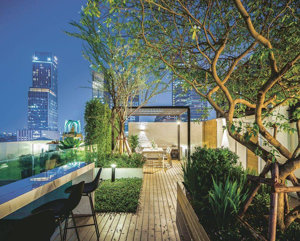 13個樓頂“露臺花園”裝修案例，有露臺就這樣裝，比別墅還舒服