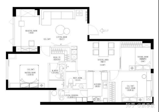 簡(jiǎn)潔大方的小日式裝修，質(zhì)鼎為你獨(dú)家定制！