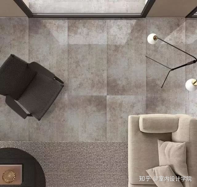 裝修客廳瓷磚這么鋪，比木地板高級10倍