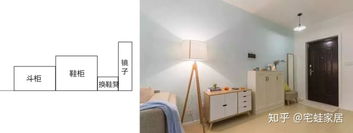 進門玄關(guān)隔斷裝修效果圖_玄關(guān)隔斷裝修效果圖_客廳玄關(guān)隔斷鞋柜裝修效果圖