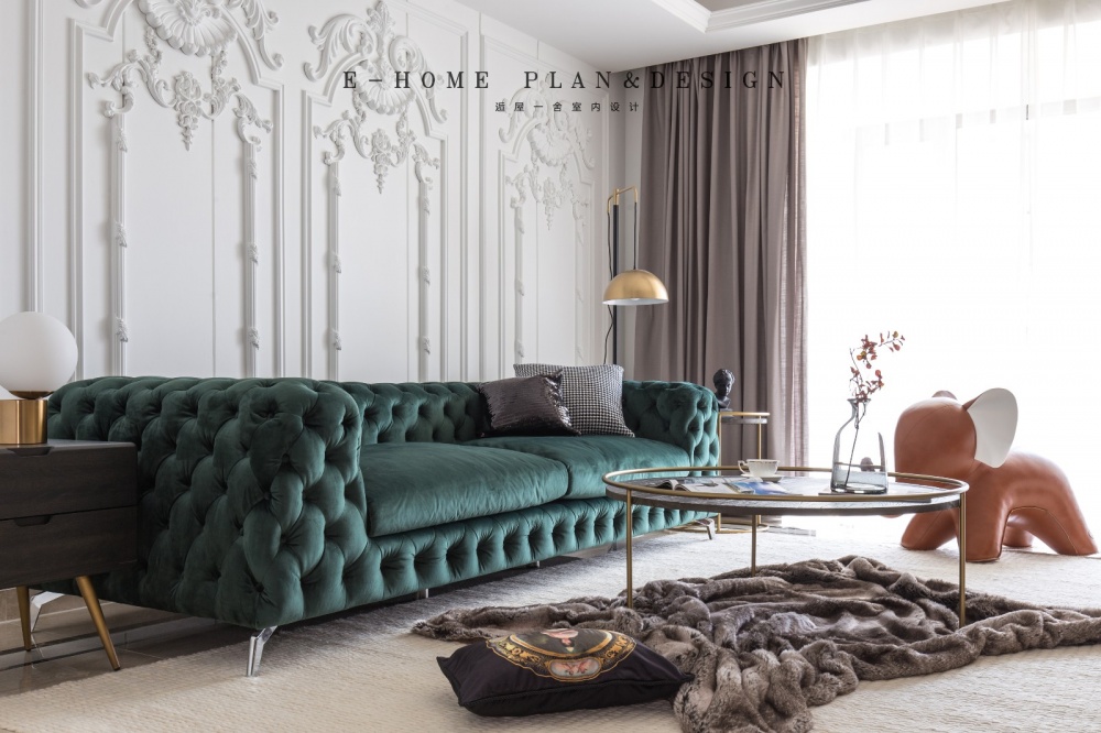 客廳沙發(fā)裝修效果圖爆改精裝房才算改造？我不爆行不其他客廳設計圖片賞析