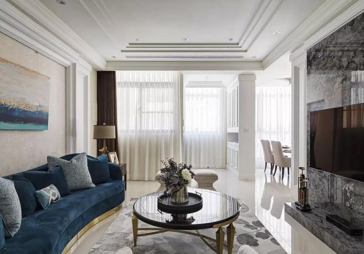 簡(jiǎn)歐客廳裝修效果圖欣賞_客廳簡(jiǎn)歐裝修效果圖大全2013圖片_簡(jiǎn)歐式客廳裝修