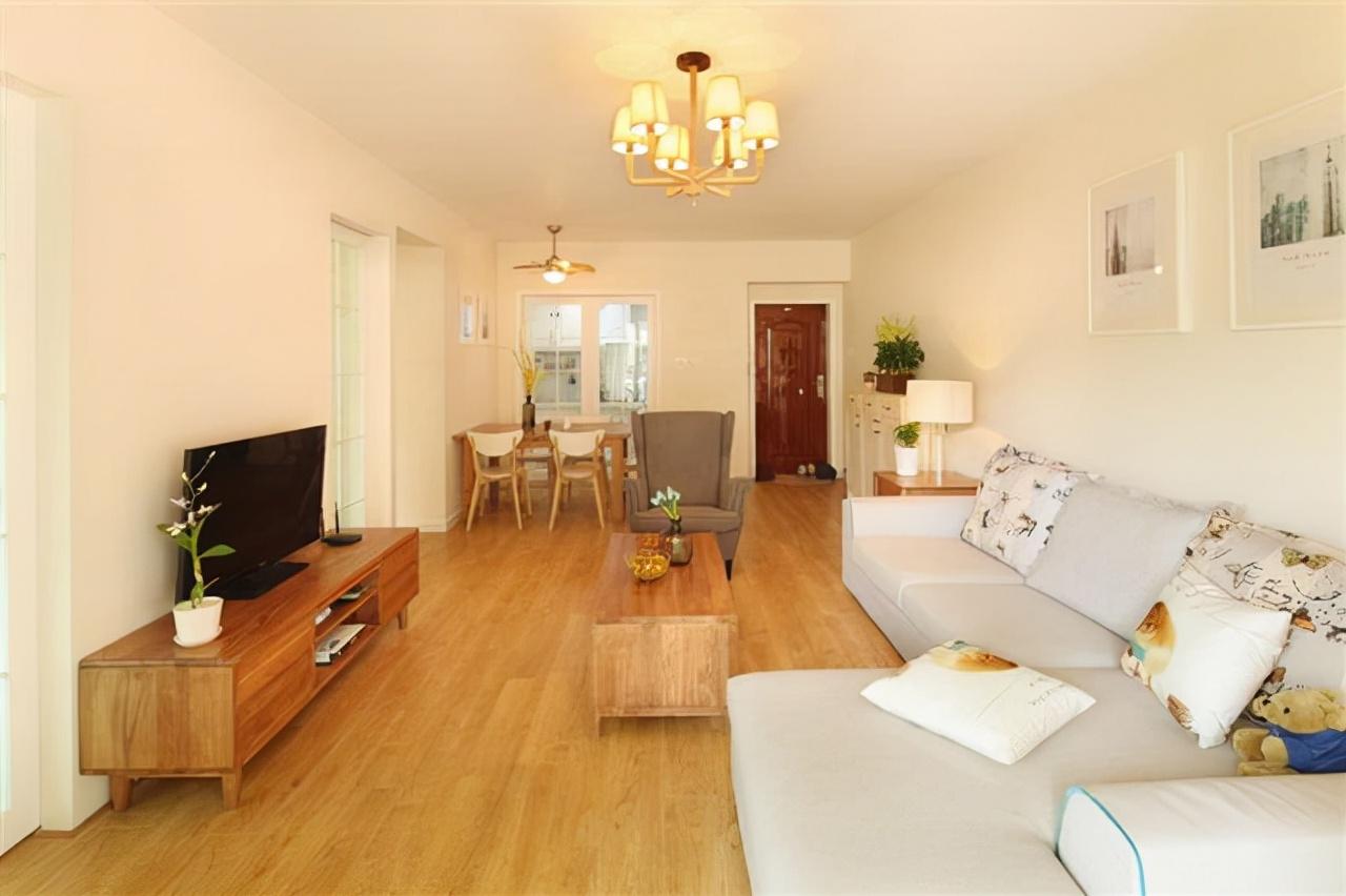 120㎡簡單裝修，多功能臥室新奇又實用！無吊頂越住越喜歡