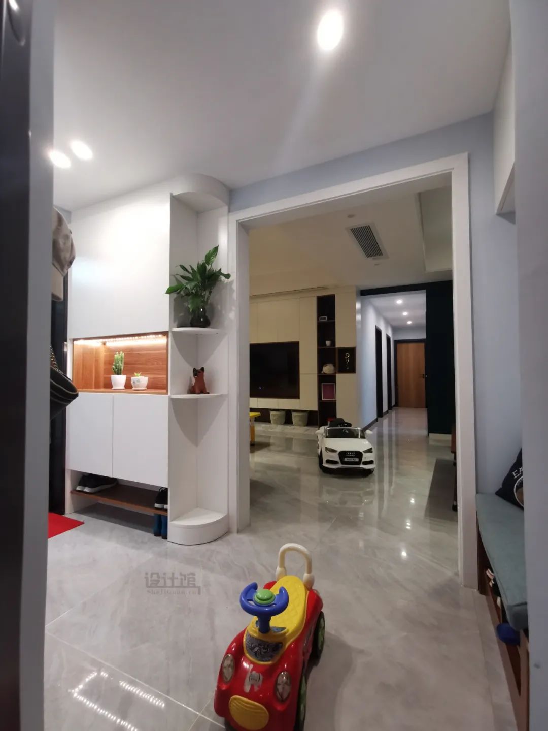 不裝門的門洞，要怎么裝修處理？