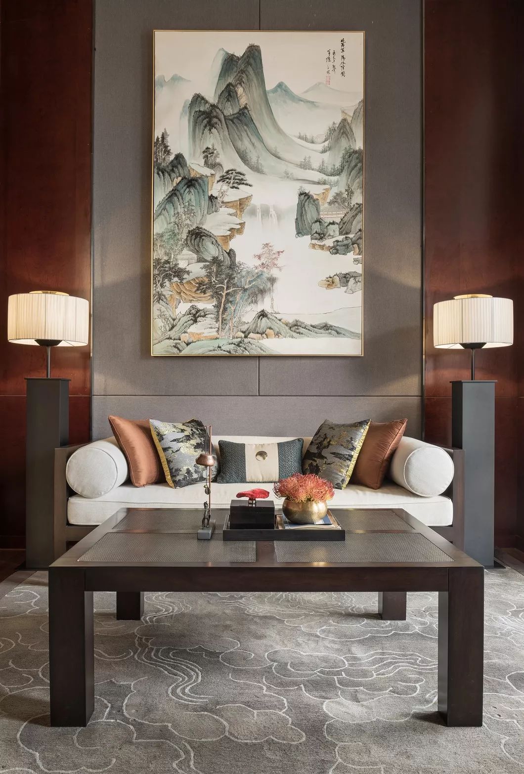 新中式裝修，實(shí)在太豪華了！