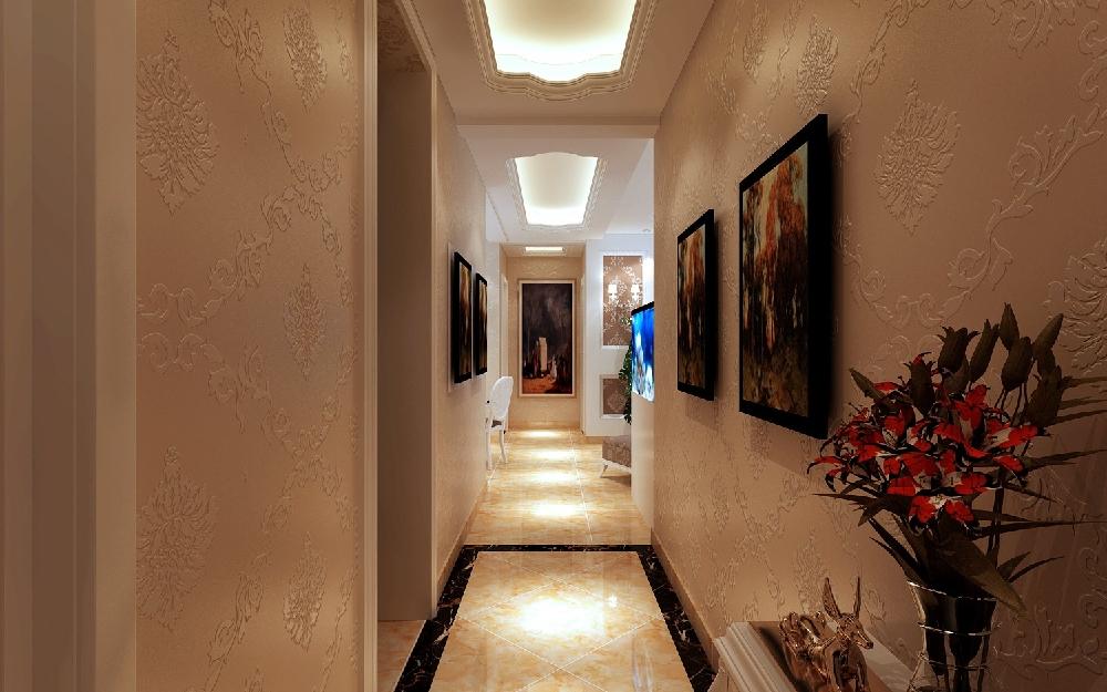 過道裝修設(shè)計(jì)效果圖，簡(jiǎn)約風(fēng)格裝修效果圖過道