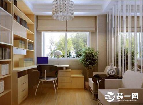 小書房裝修效果圖_樣板房書房裝修效果圖片_書房現代風格裝修效果