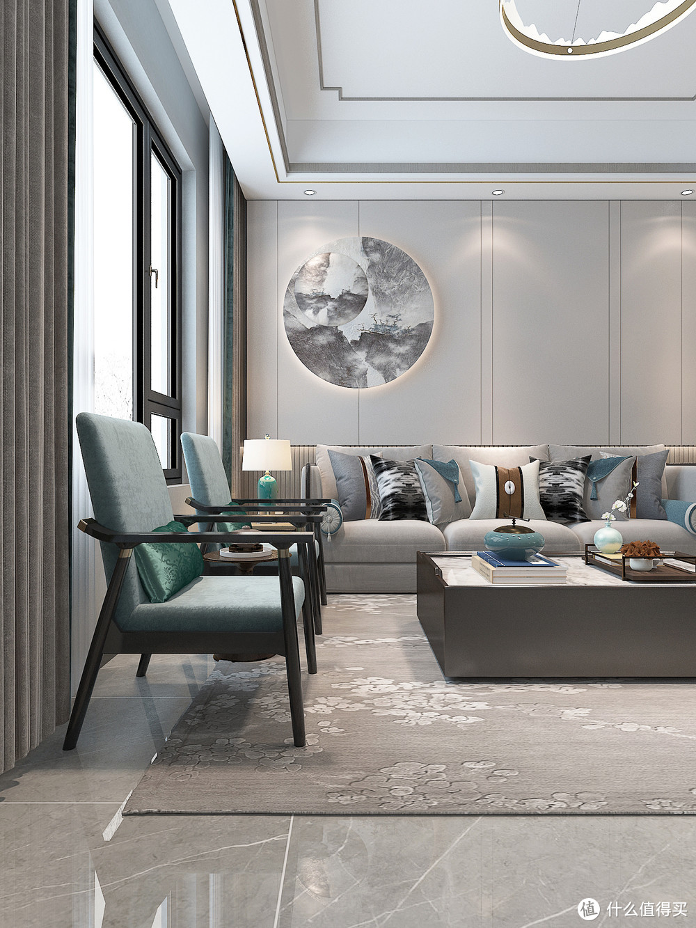 看南通夫妻的新中式風格裝修，那叫一個高級，全屋清爽，超級治愈