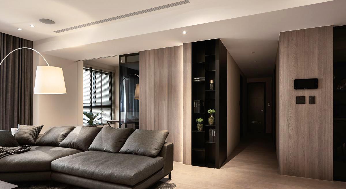 大平層簡(jiǎn)約后現(xiàn)代之風(fēng)，如此簡(jiǎn)單裝修也不失美感，真是神奇