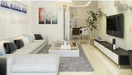 新房裝修，被朋友家的客廳驚艷到了，現(xiàn)在都流行這樣鋪瓷磚嗎