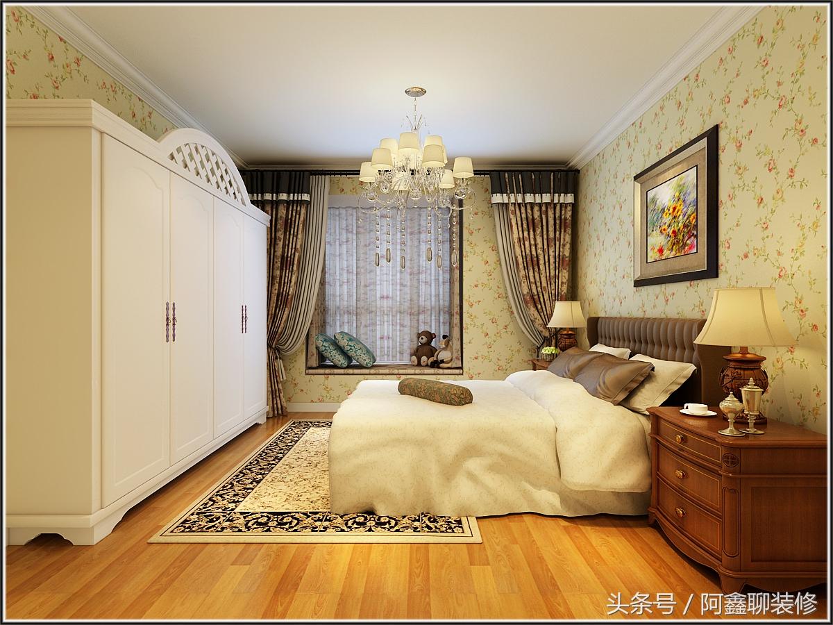 19款臥室裝修效果圖，不是一張床就可以稱之為臥室