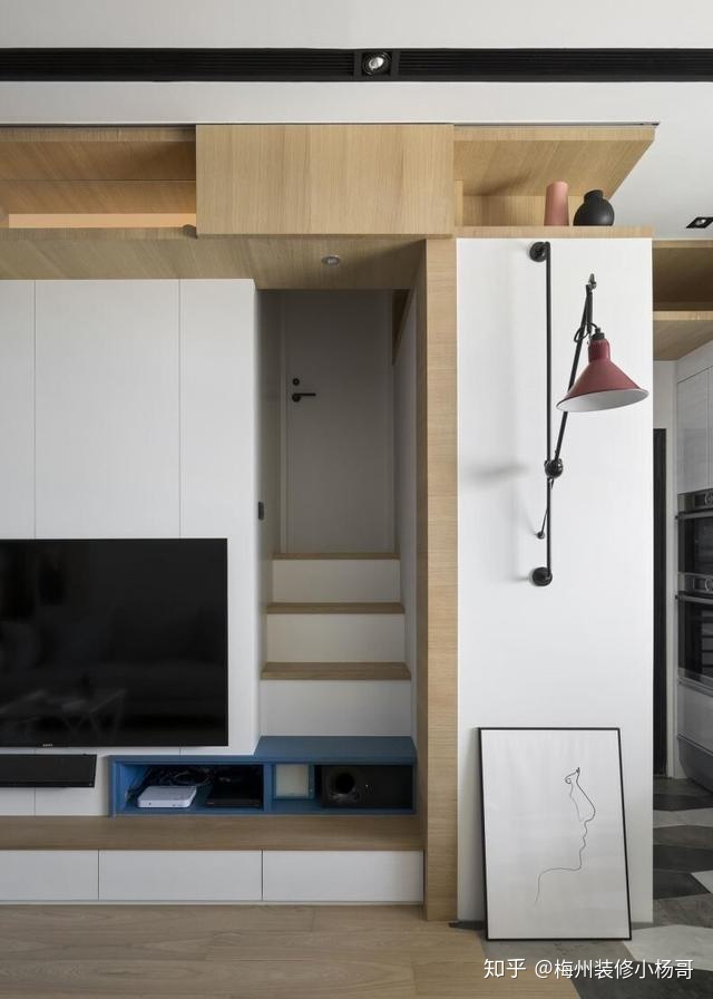 梅州裝修，40平米小戶型，大空間的巧妙設(shè)計