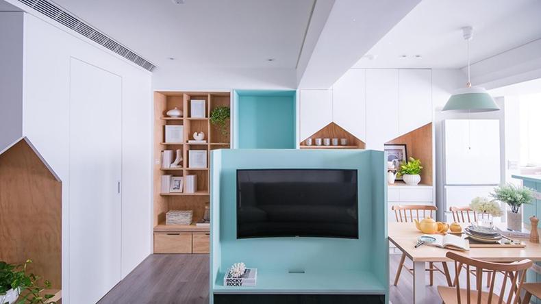 92㎡小戶型樣板房，最近火了，好美