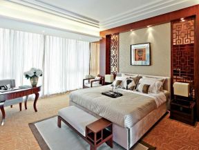 2020中式臥室背景墻設(shè)計(jì) 2020中式臥室圖片欣賞